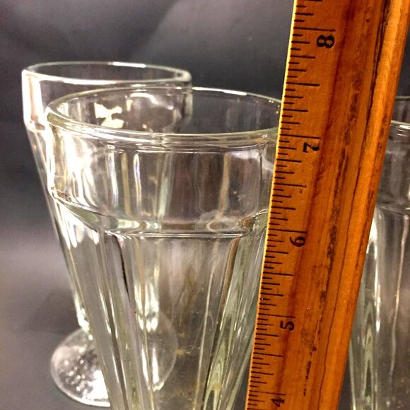 4 Soda Fountain Glasses STARBUCKS Summer 2003 Sundae Malted Frappuccino Parfait - Picture 5 of 6